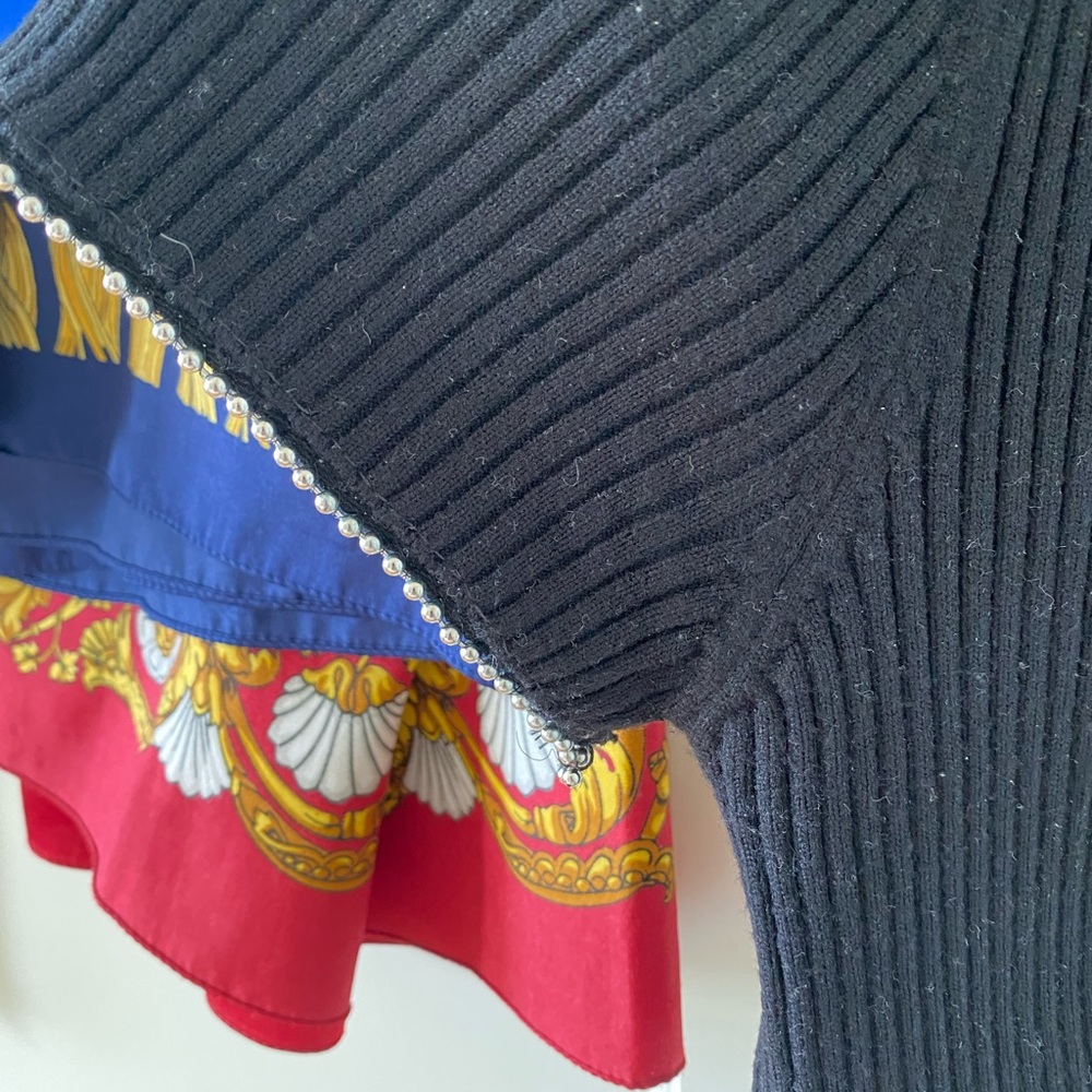 Zara Knit Blouse Top - Picture 6 of 9